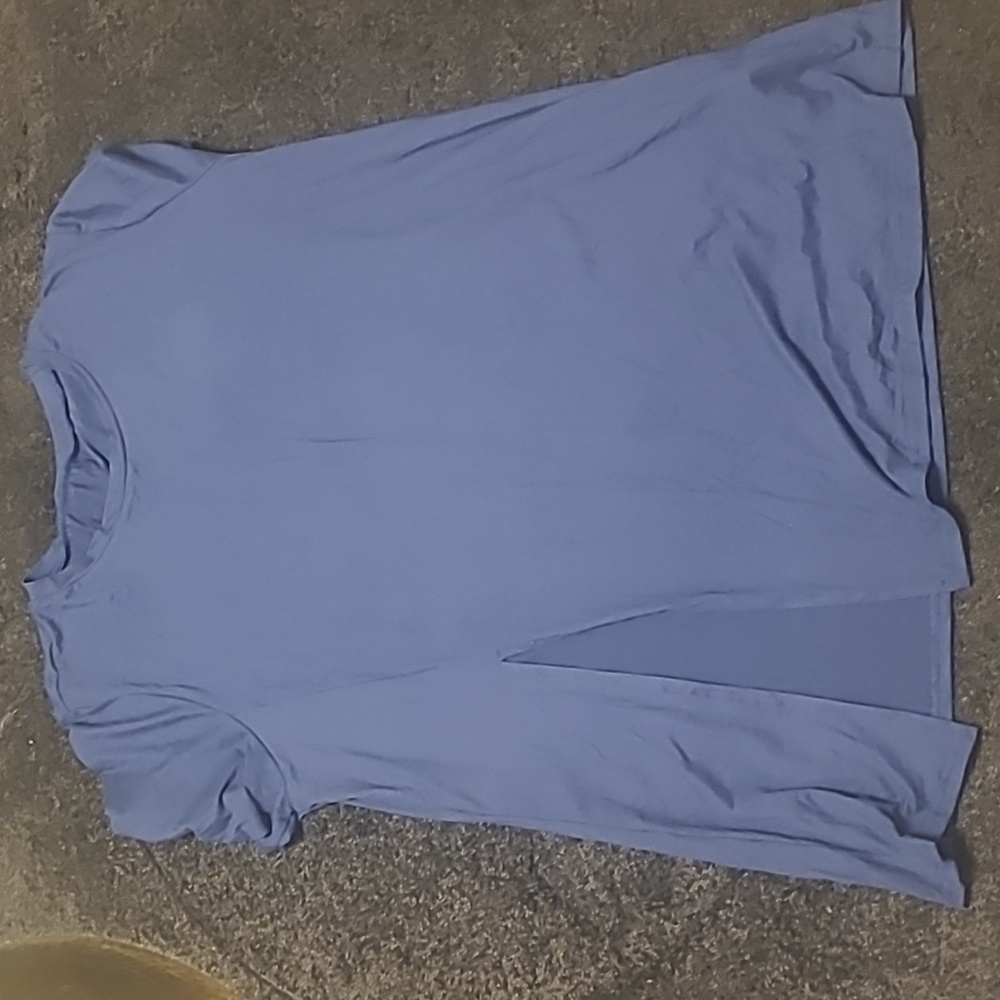 Plus Size Navy Blue Tunic